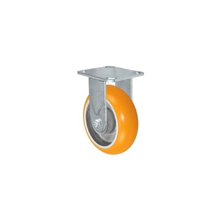 Casterhq 6"x2" Sirius HD Donut Polyurethane on Aluminum Wheel, Rigid Casters 35CR620DUA63M-04